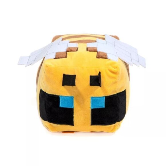 Minecraft Other - Minecraft Bee Pillow Buddy Yellow Brown Plush Kids Room Decor 15"x11"